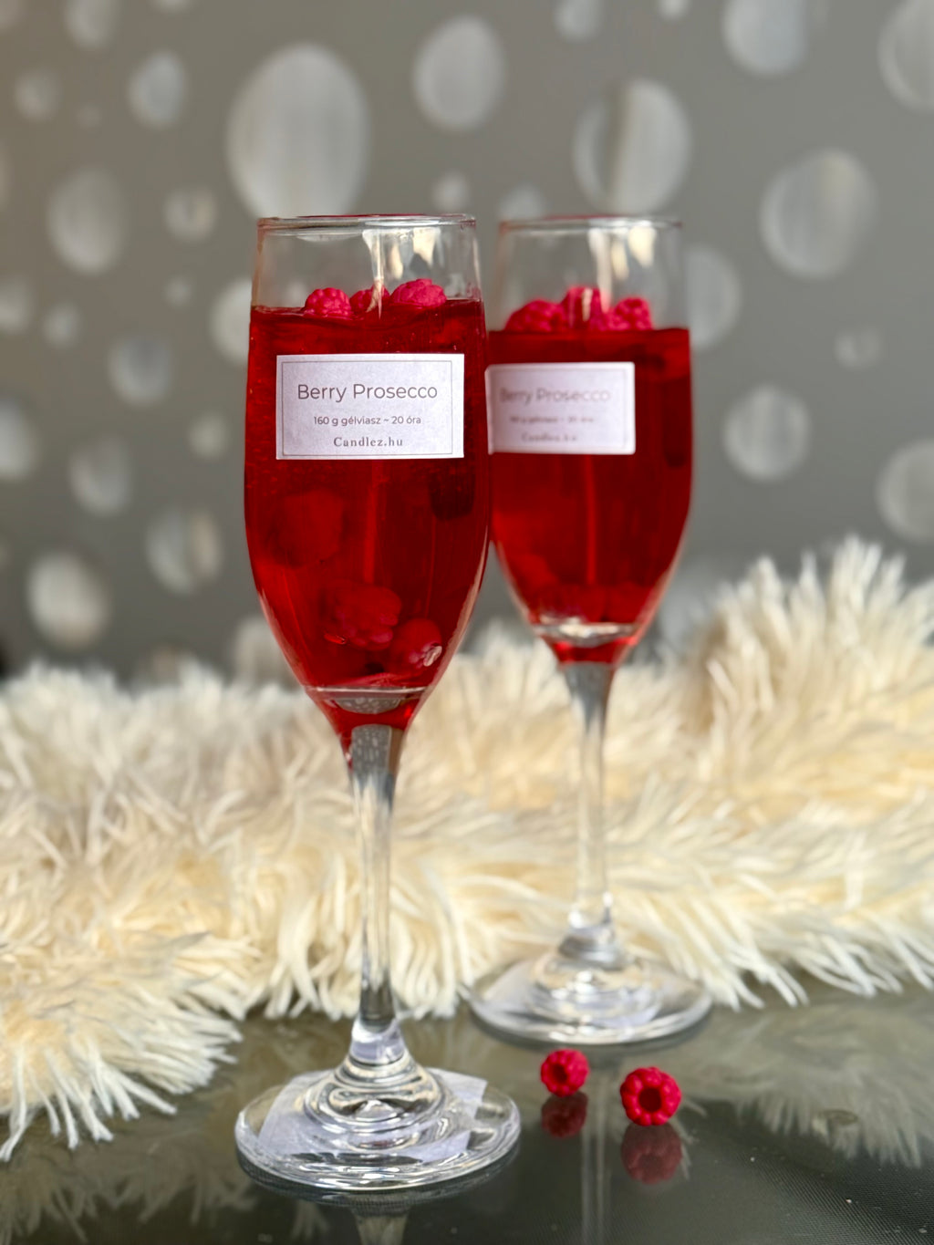 Berry Prosecco illatgyertya
