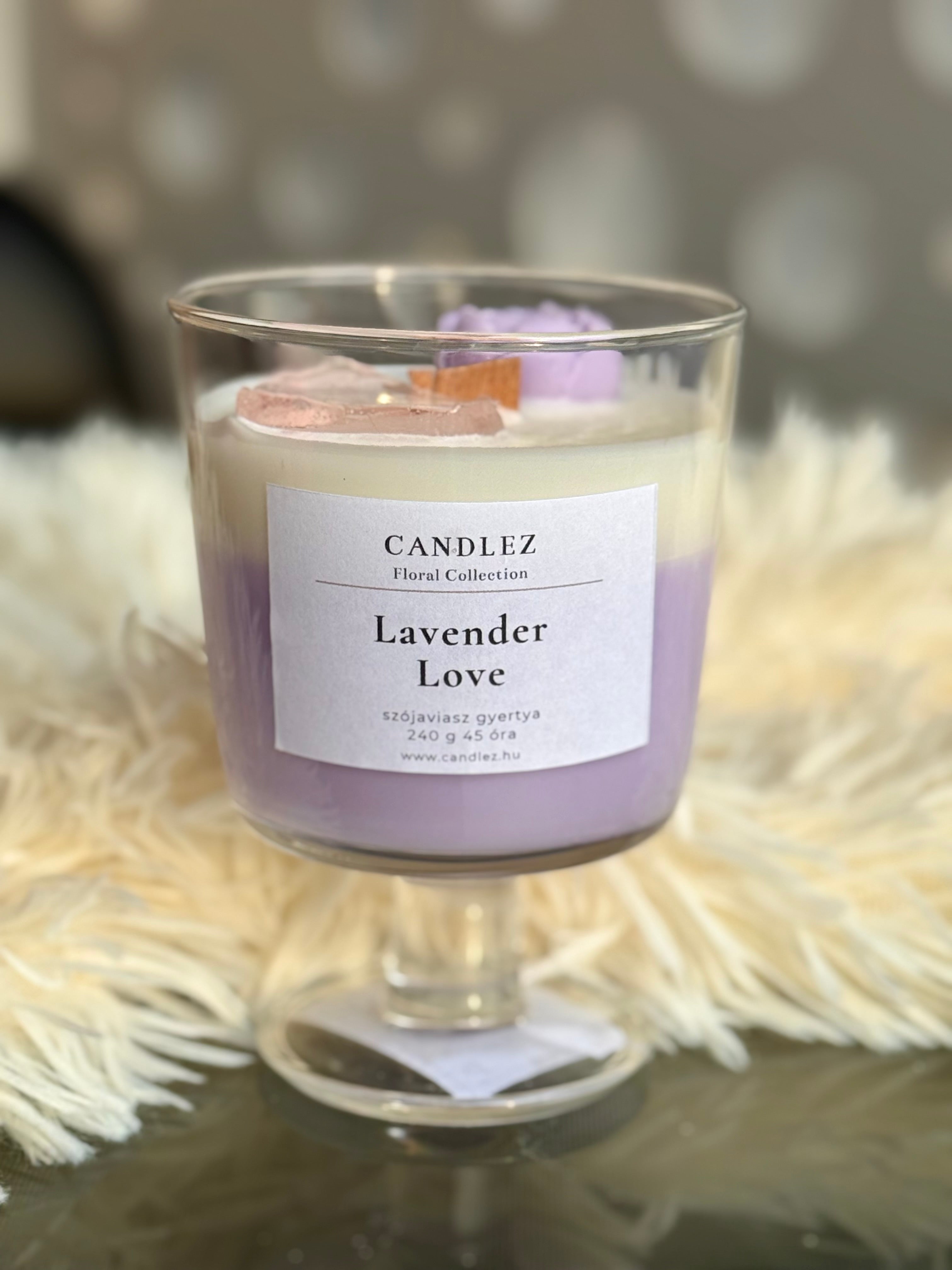 Lavender Love illatgyertya