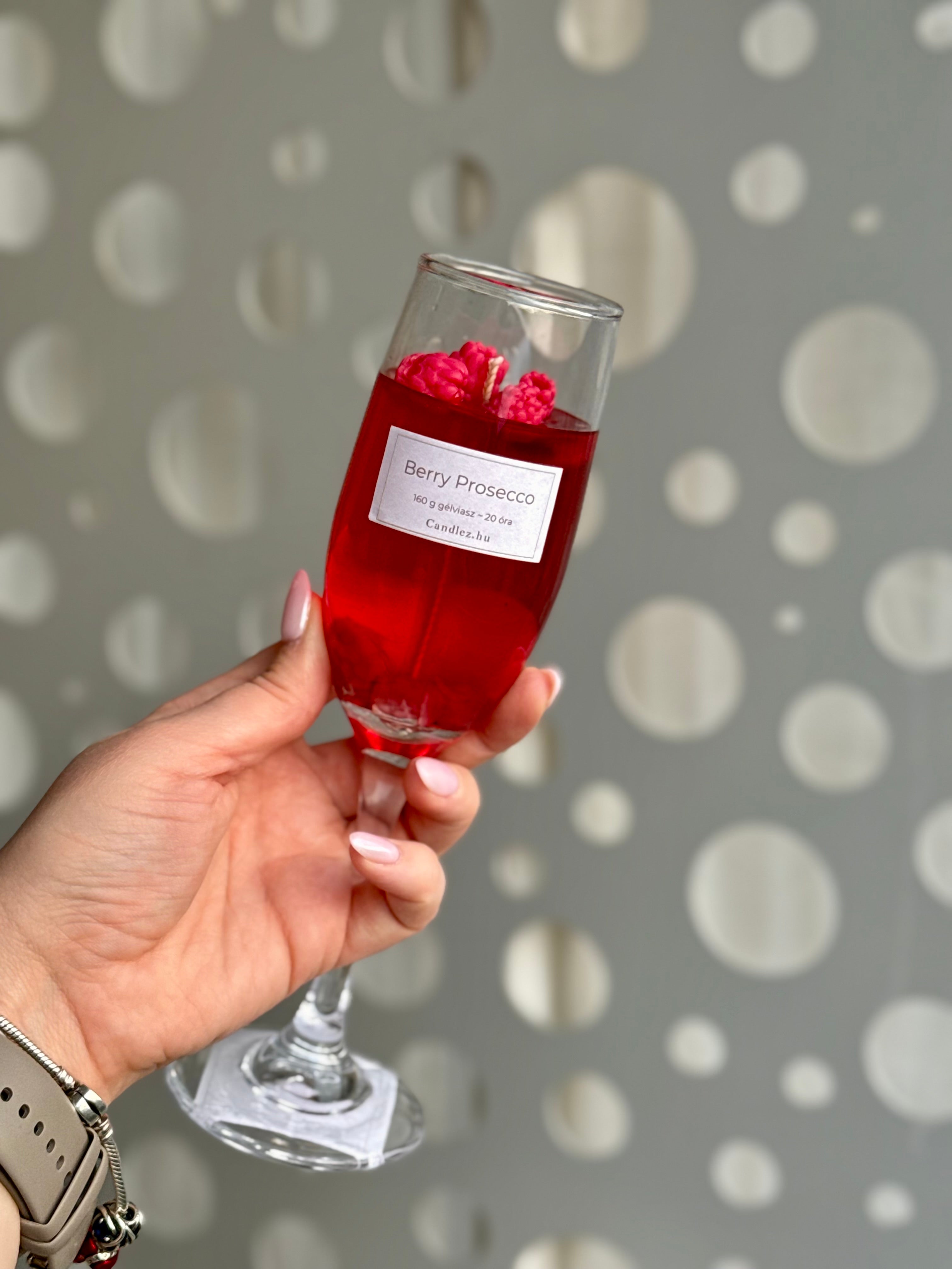 Berry Prosecco illatgyertya