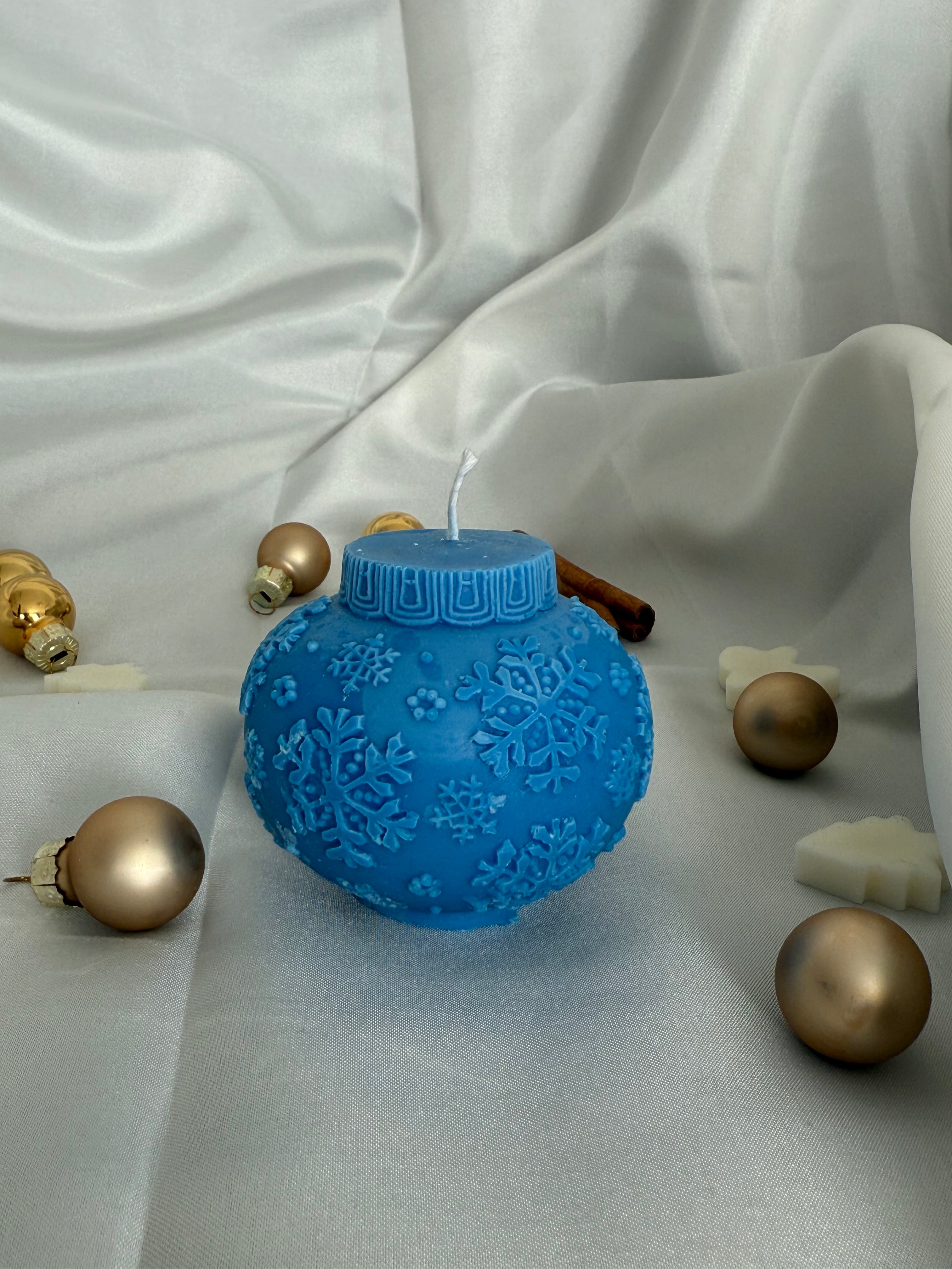 Hópelyhes Gömbgyertya