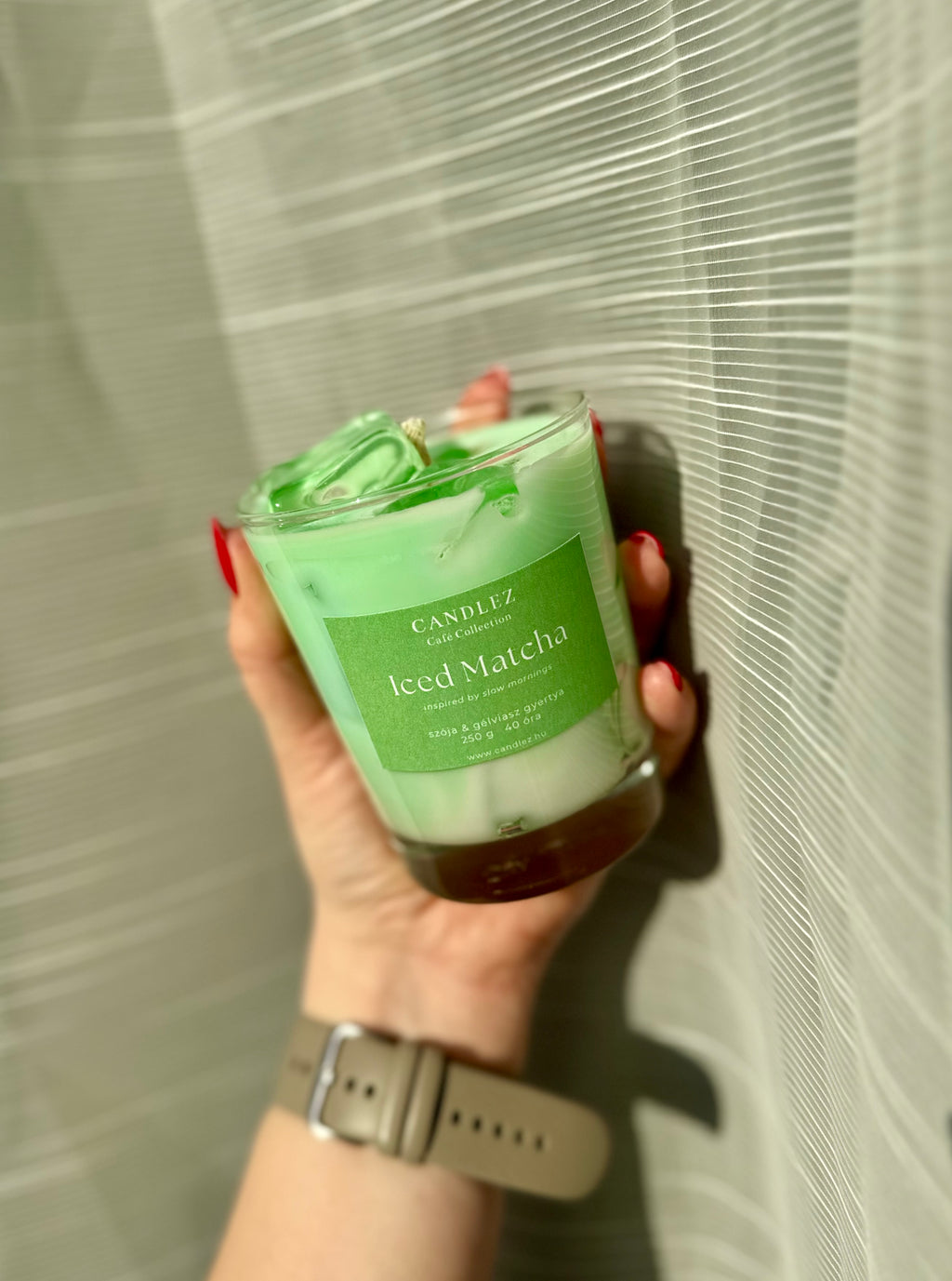 Iced Matcha illatgyertya