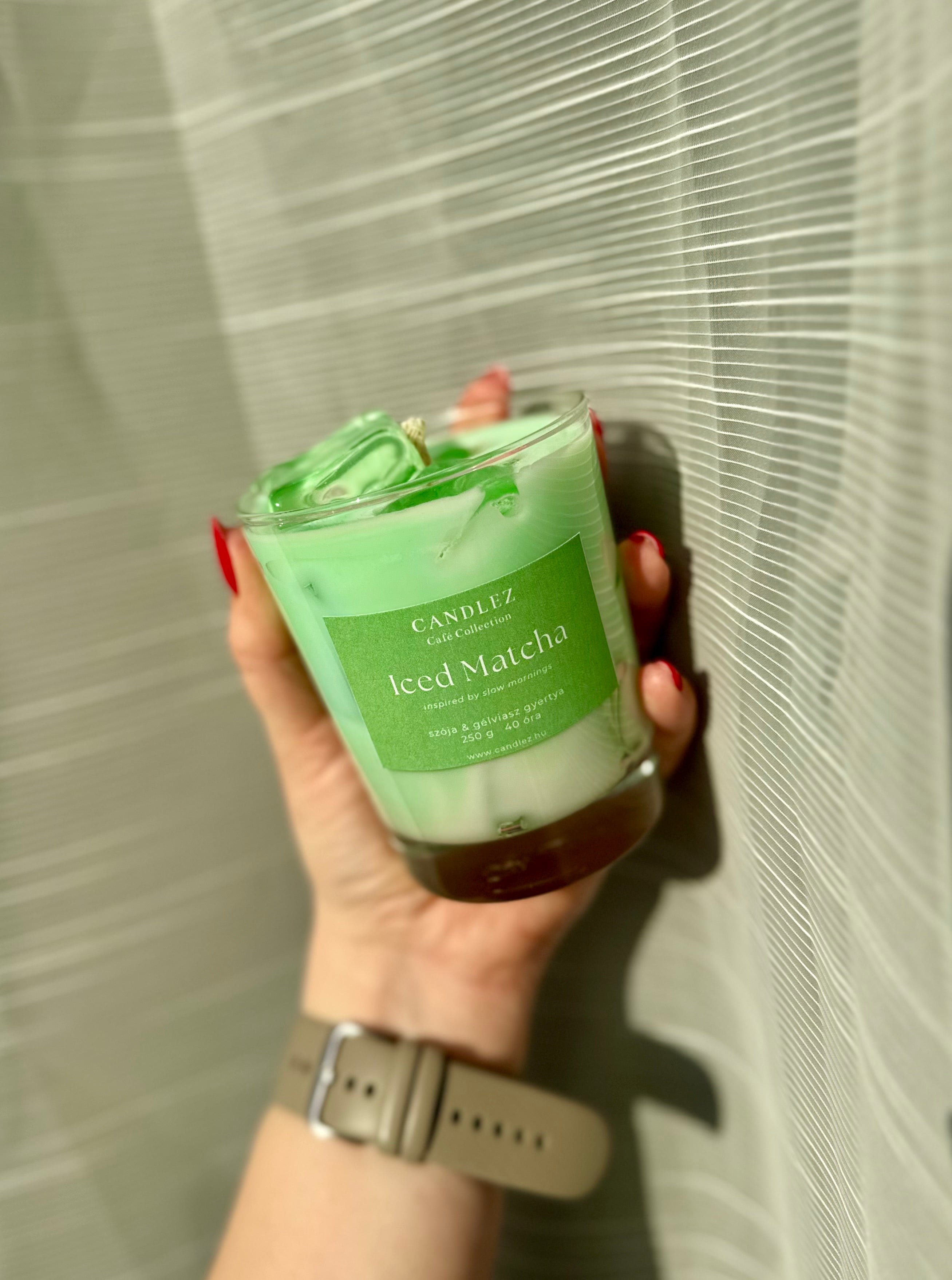Iced Matcha illatgyertya