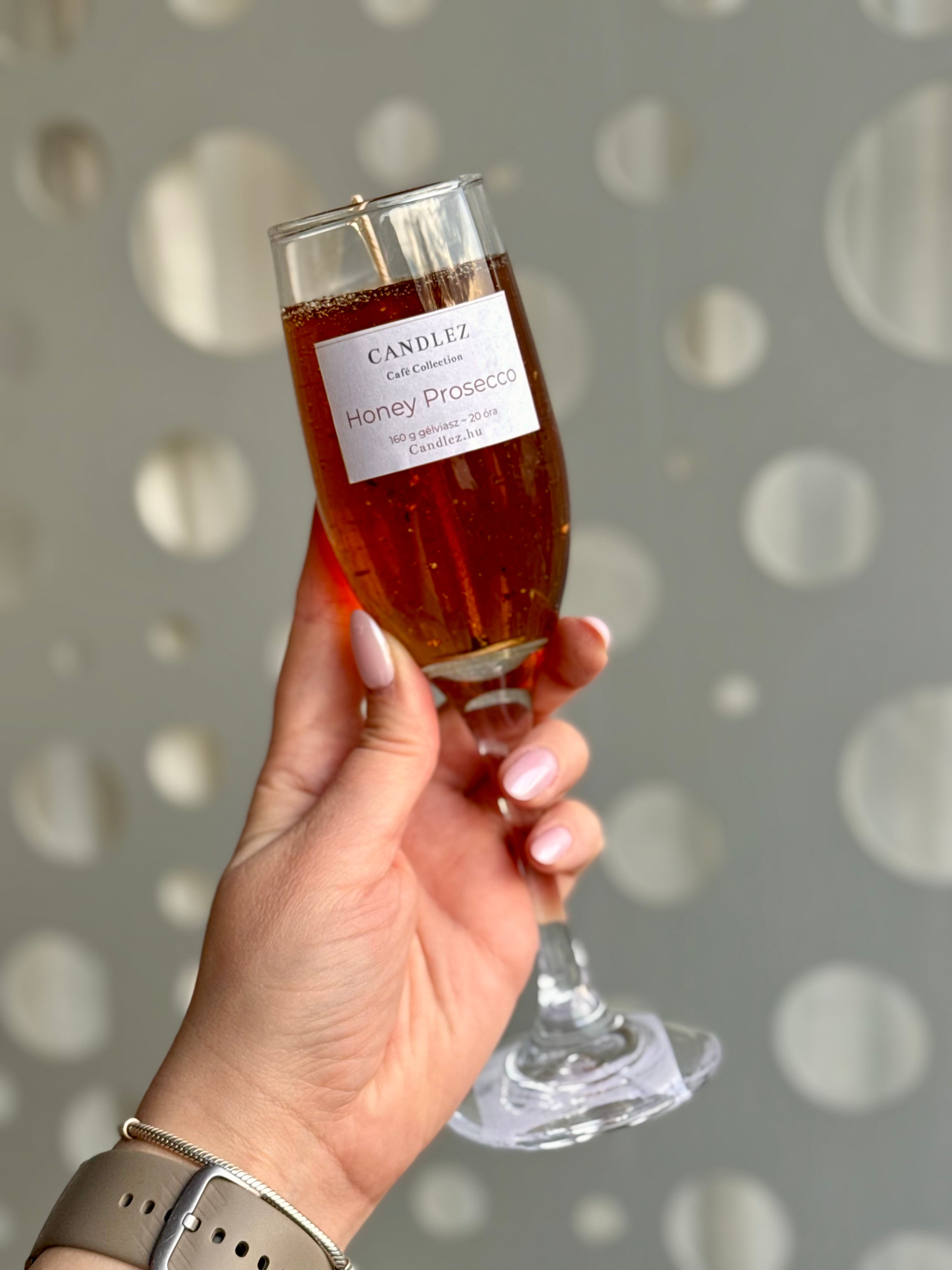 Honey Prosecco illatgyertya