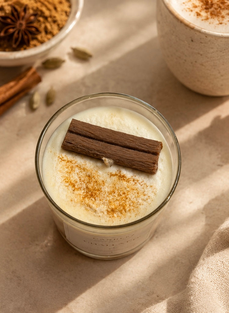 Chai Latte desszertgyertya