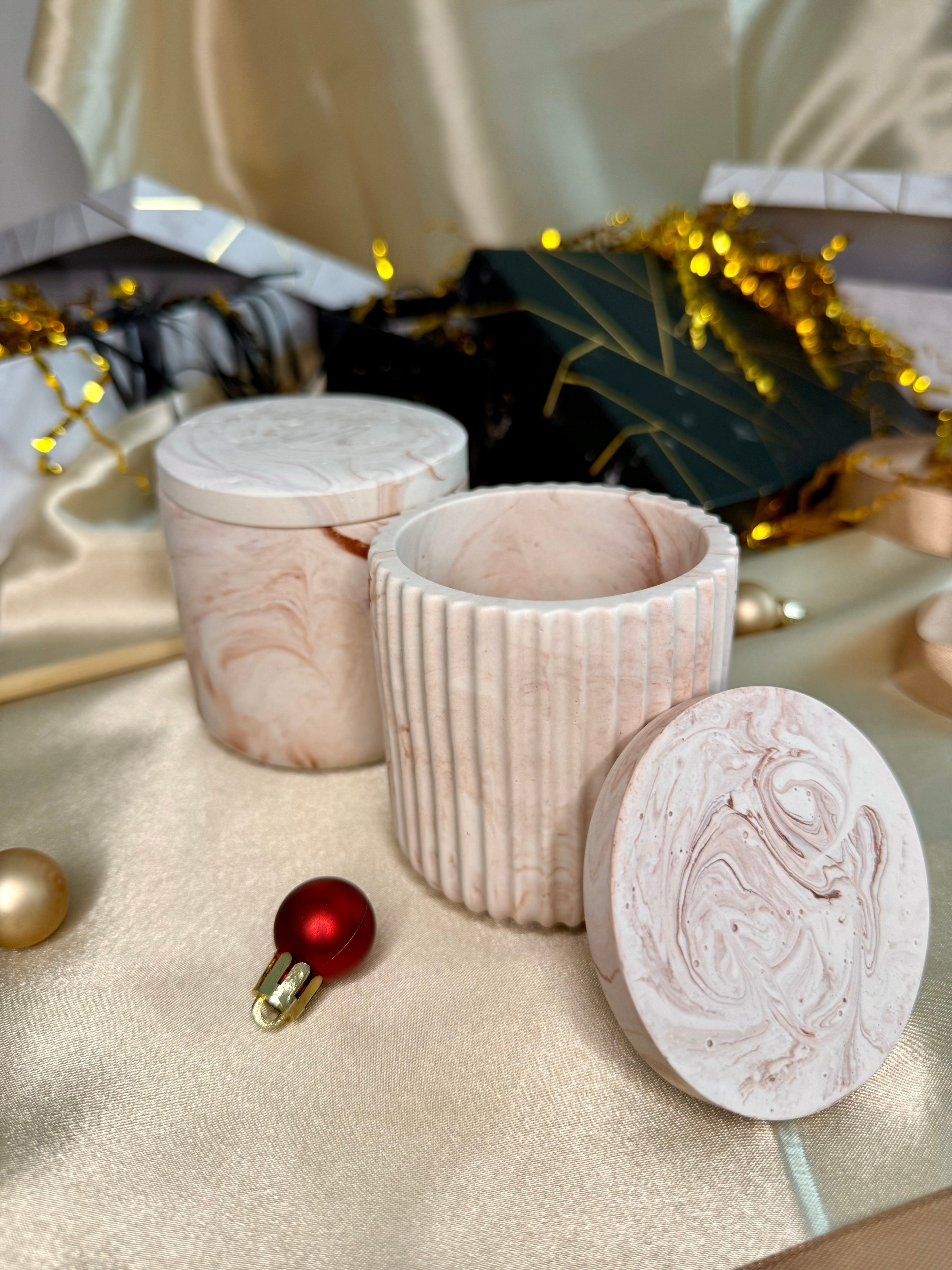 Ásványgyanta tároló duo