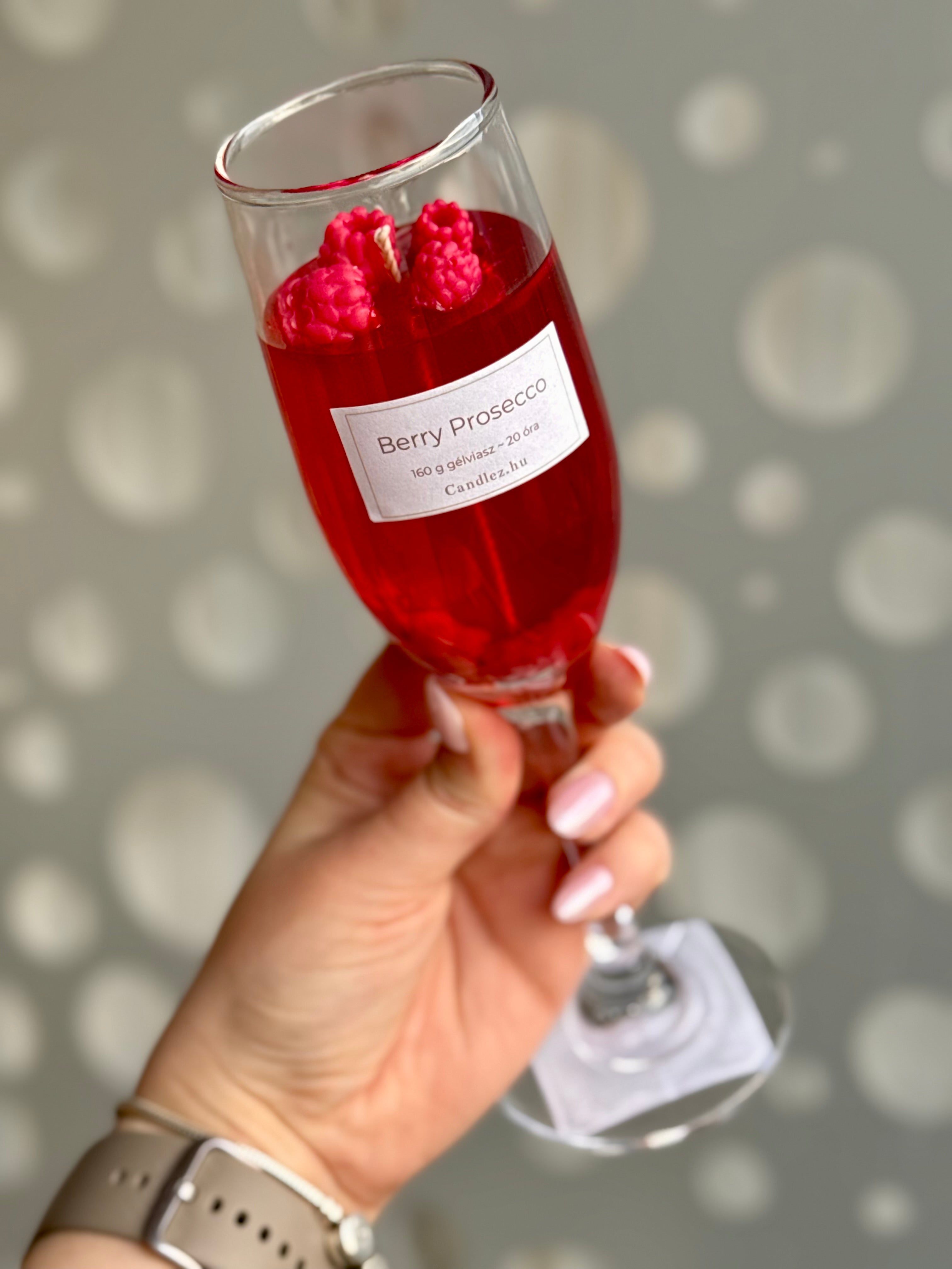 Berry Prosecco illatgyertya