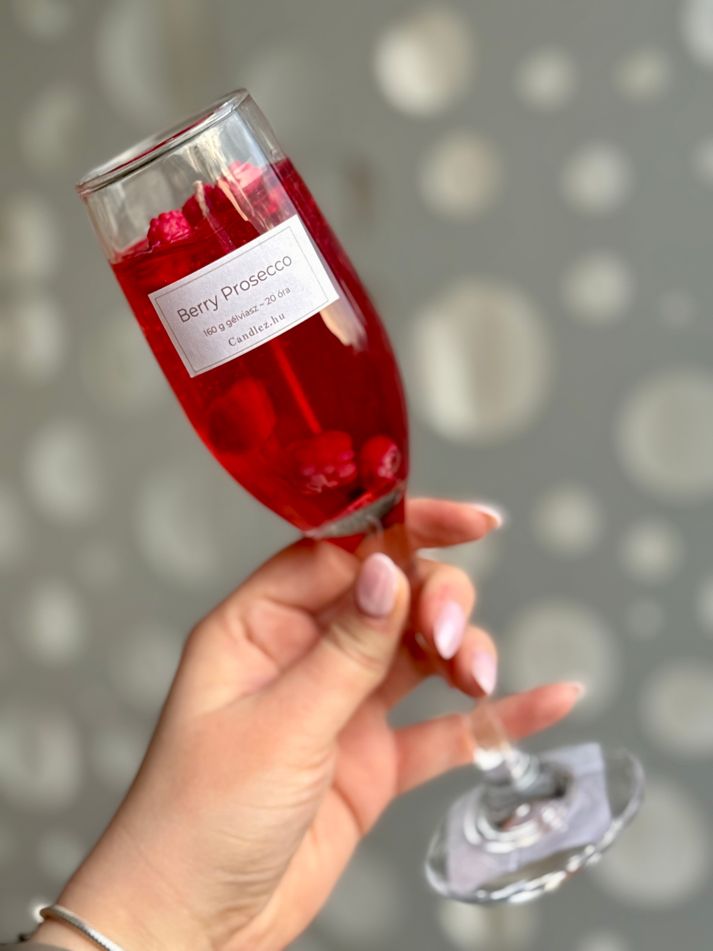 Berry Prosecco illatgyertya